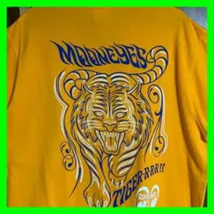 MOON EYESムーンアイズ✴️Tシャツ　ピンストライプ　タイガー虎　アメリカ車のサムネイル