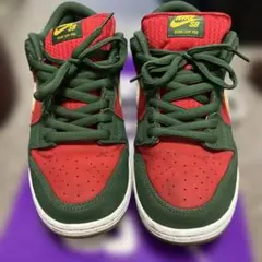 SB Dunk NIKE Low Pro Prmレッド/グリーン