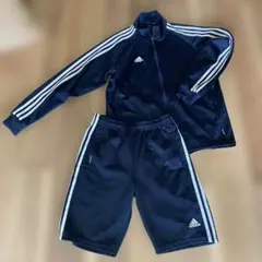 adidas ジャージ上下セット ネイビー Mサイズ