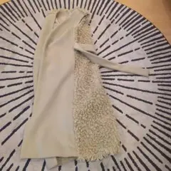 AMERI　ノースリーブ　モコモコ　ロングジレのサムネイル
