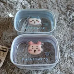 ハチワレ 古本屋　ちいかわぷっくりクリアポーチ