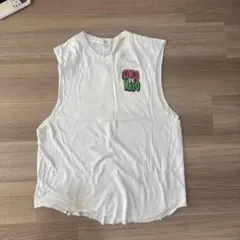 新品☆ROCAWEAR 90s タンクトップ ノースリーブ ホワイト - メルカリ