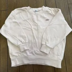 マーキーズ　L.S.P. WOW! トレーナー 110サイズ 淡いピンクのサムネイル