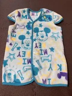 ミッキーマウス スリーパー 33×51cm ブルー　（2点なら1,000円）