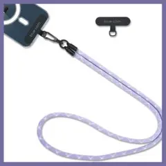 スマホストラップ 携帯ストラップ ネックストラップ 首掛け 斜め掛け ナイロン
