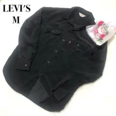 LEVI'S Red Tabリーバイス　長袖シャツM コーデュロイ　ブラック　春