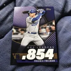 mlb topps フレディ・フリーマン ドジャース OPS