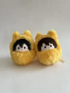 太宰治、ドストエフスキー【文豪ストレイドッグス くるみたぴぬい きつねVer.】