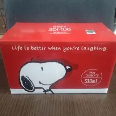 スヌーピー☆３Ｄマグ☆530ml