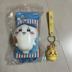 セットで♡ ちいかわ　MINISO　スマホポーチ　スマホショルダー　ハチワレ