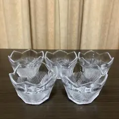 ガラスボウル　サラダボウル　5個セット