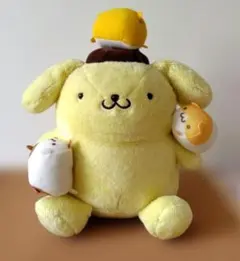 ぎ*ゅ様 サンリオ　ポムポムプリン　チームプリン　ぬいぐるみ