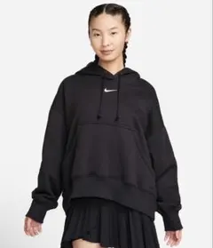 Nike ブラック フード付きパーカー XXL