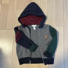 Ralph Lauren フード付きカーディガン 24M