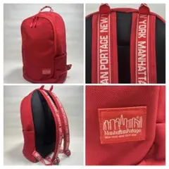 超美品 マンハッタンポーテージ 限定コレクション バックパック リュック レッド