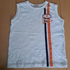 ミキハウス タンクトップ 男の子用 グレー　　 120