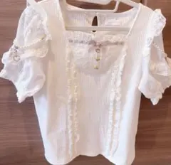 2025年最新】lizlisaクロスレースリボンカットトップスの人気