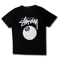 Stussy 8ボール Tシャツ ブラック S