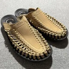 KEEN UNEEK SLIDE サンダル US 6.5 ベージュ - メルカリ