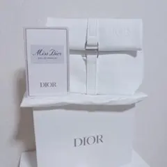 【新品】2026年 最新 DIOR ホワイトポーチノベルティ