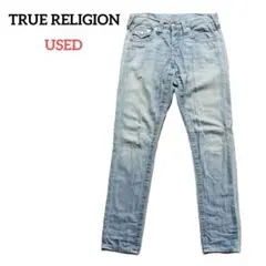 True Religion トゥルーレリジョン ダメージジーンズ ストレート26