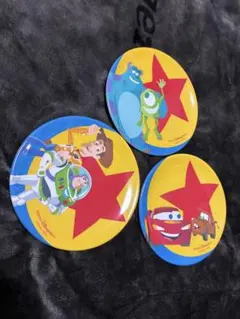 プレート3枚セット　ディズニーシー　ピクサー　メラミン樹脂　直径約16cmのサムネイル