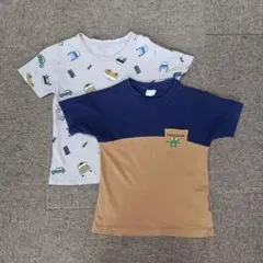 イオン 半袖ティーシャツ 2枚セット（130㎝）綿100%