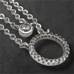 美品 Folli Follie ネックレス シルバー925 r8149