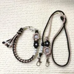 ななまま様 スマホ ハンドストラップ 長さ調節可能 ネック ショルダーストラップ