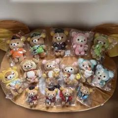公*o様 リラックマ　コリラックマ　ぬいぐるみ　ぶらさげぬいぐるみ　15個セット