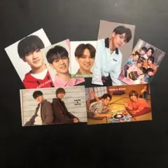 TravisJapan 宮近海斗　厚紙生カード・デタカ7枚セット