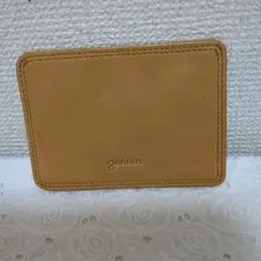 新品未使用✨ゲンテン　定期入れ　カードケース　羊革　本革