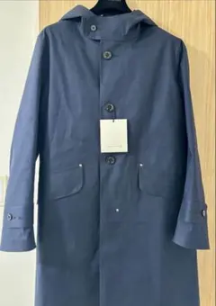 タグ付美品 MACKINTOSH KIRKTON ゴム引きコートネイビー38のサムネイル