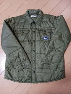 DOUBLE.B 中綿コート オリーブ色