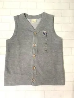 【21時まで当日発送】新品✨　ミキハウスピクニック　スエットベスト　120