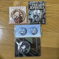 Genshin Impact他缶バッジ 4個セット
