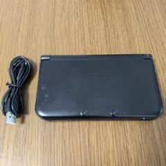 ニンテンドー3DS LL ブラック 本体 USBケーブル付き