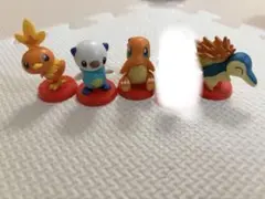 チョコエッグ　ポケットモンスター旅立ちの３匹 4匹セット