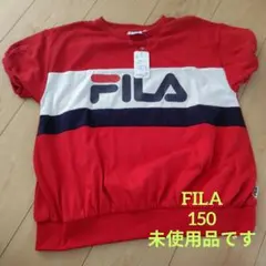FILA　フィラ　半袖　Tシャツ　レッド　赤　バルーンスリーブ　150　新品のサムネイル
