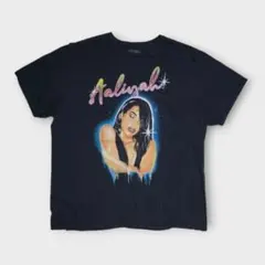 Aaliyah アリーヤt R&B アーティスト ブラック 公式 XL