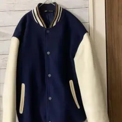 ZARA　ザラ　スタジャン　ネイビー　古着屋購入