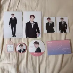 SEVENTEENカフェ ウジ トレカ 缶バッジ フォトカード コースター