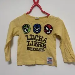 m-57: F.O.KIDS ルチャリブレ 長袖Tシャツ 95cmのサムネイル