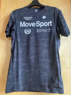 Move SportのメンズTシャツ　迷彩ブラック・グレー