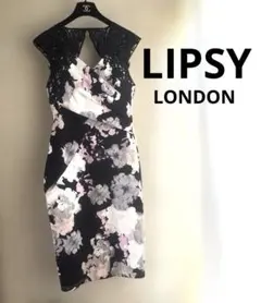 LIPSYリプシー レース花柄 女性らしさ オケージョンワンピース 美スタイルのサムネイル