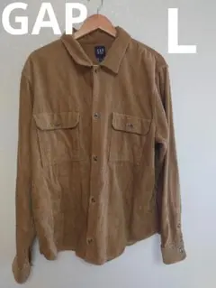 GAP コーディロイ　厚手シャツ　ビッグシルエット　11/21まで最終お値下げ