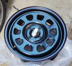 値下げ対応可 デイトナ風 スチールホイール 15×7 +15 4H 114.3 値下げ対応可 デイトナ風 スチールホイール 15×7 +15 4H 114.3 - メルカリ