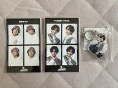 FANTASTICS D賞 キーホルダー 八木勇征 F賞 ステッカー八木 世界