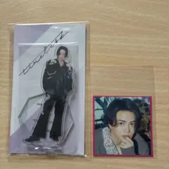 【新品未開封】timelesz 菊池風磨 アクリルスタンド、おまけステッカー