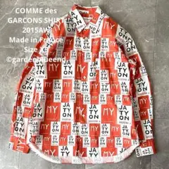 COMME des GARCONS SHIRT 2015AW 総柄シャツ XSのサムネイル